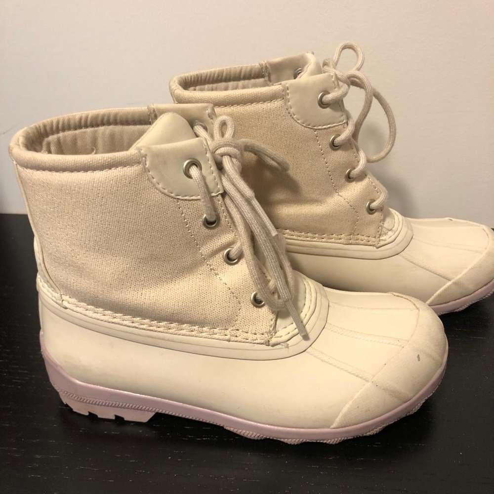 Sperry Winter Snow Rain Boots Size 1